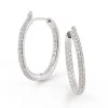 Al Coro Amori creolen met diamant E2202W + Luxe Cadeau