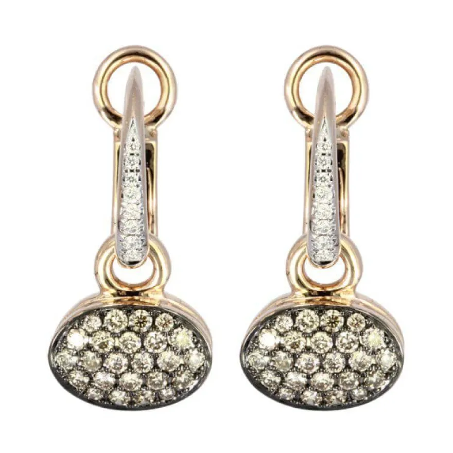 Al Coro Amori Creolen NE11983BR + Luxe Cadeau