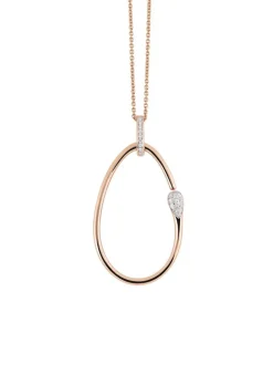 Al Coro Goccia Hanger met Diamant P2581R + Luxe Cadeau