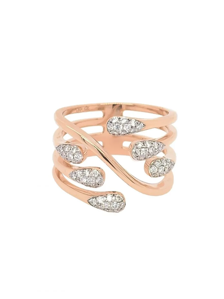 Al Coro Goccia R7561R ring + Luxe Cadeau