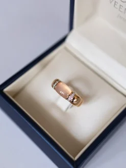 Al Coro La Piazza Ring Chalcedoon NR480PCR + Luxe Cadeau