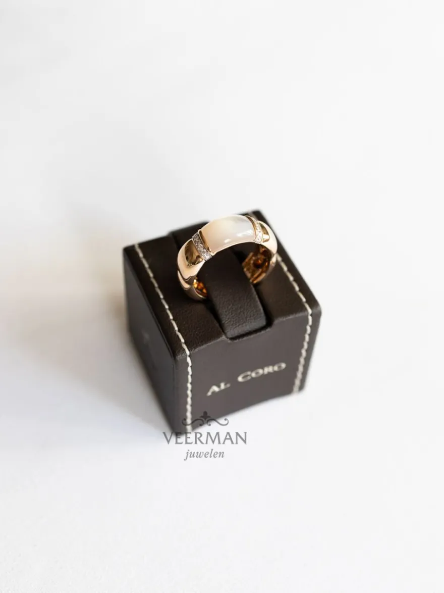 Al Coro La Piazza Ring NR479MOR + Luxe Cadeau