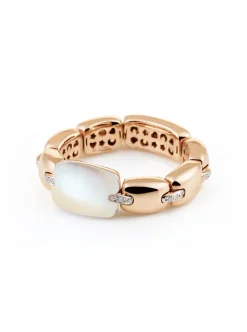 Al Coro La Piazza ring met parelmoer NR3031MOR+ Luxe Cadeau