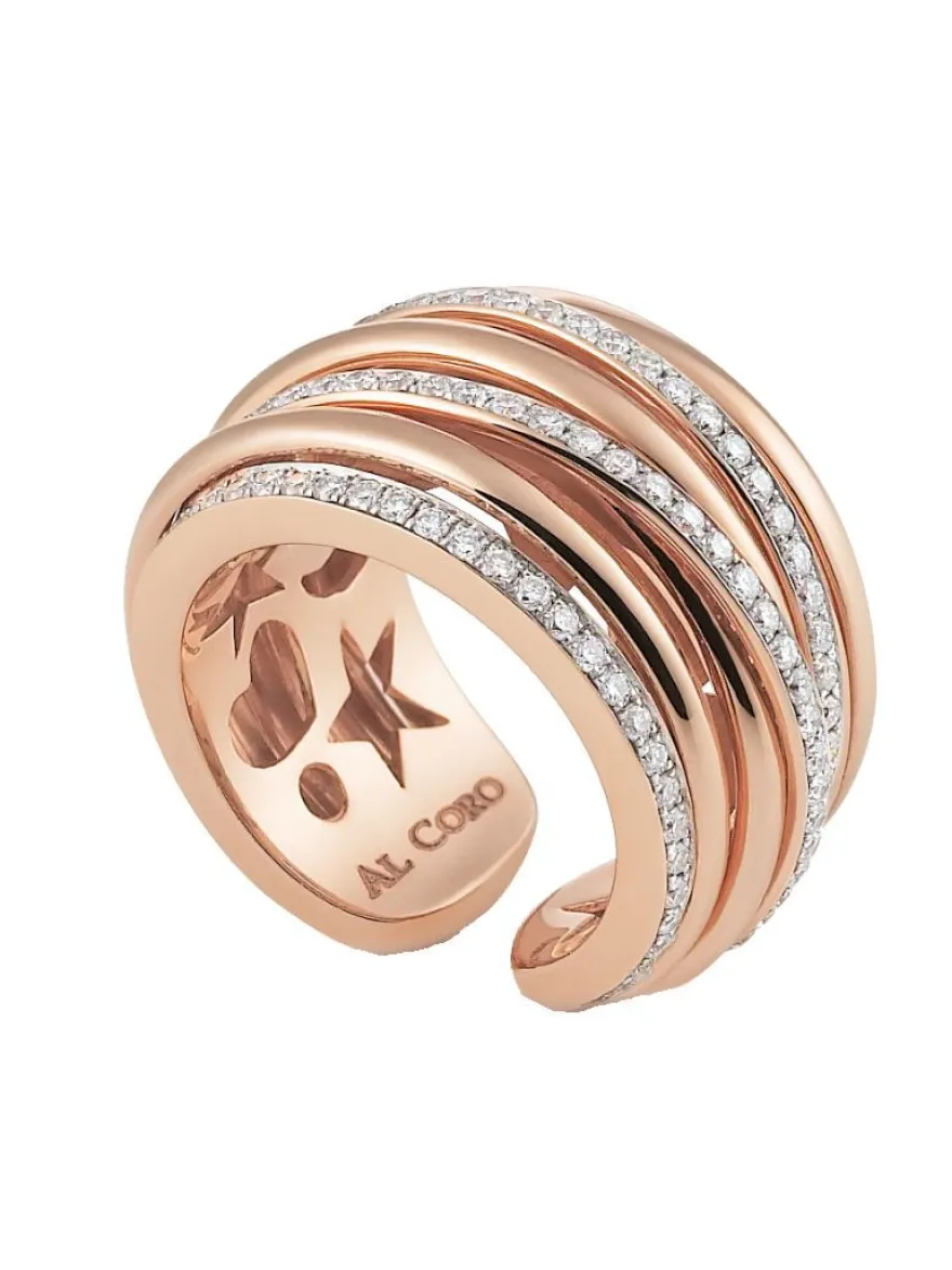 Al Coro Mezzaluna ring briljant | Officieel Dealer