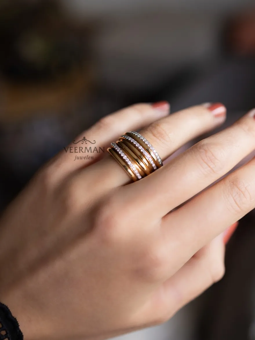 Al Coro Mezzaluna ring briljant | Officieel Dealer
