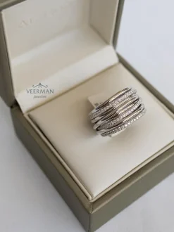 Al Coro Mezzaluna Ring R6994W + Luxe Cadeau