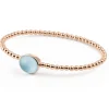 Al Coro Stretch armband met topaas
