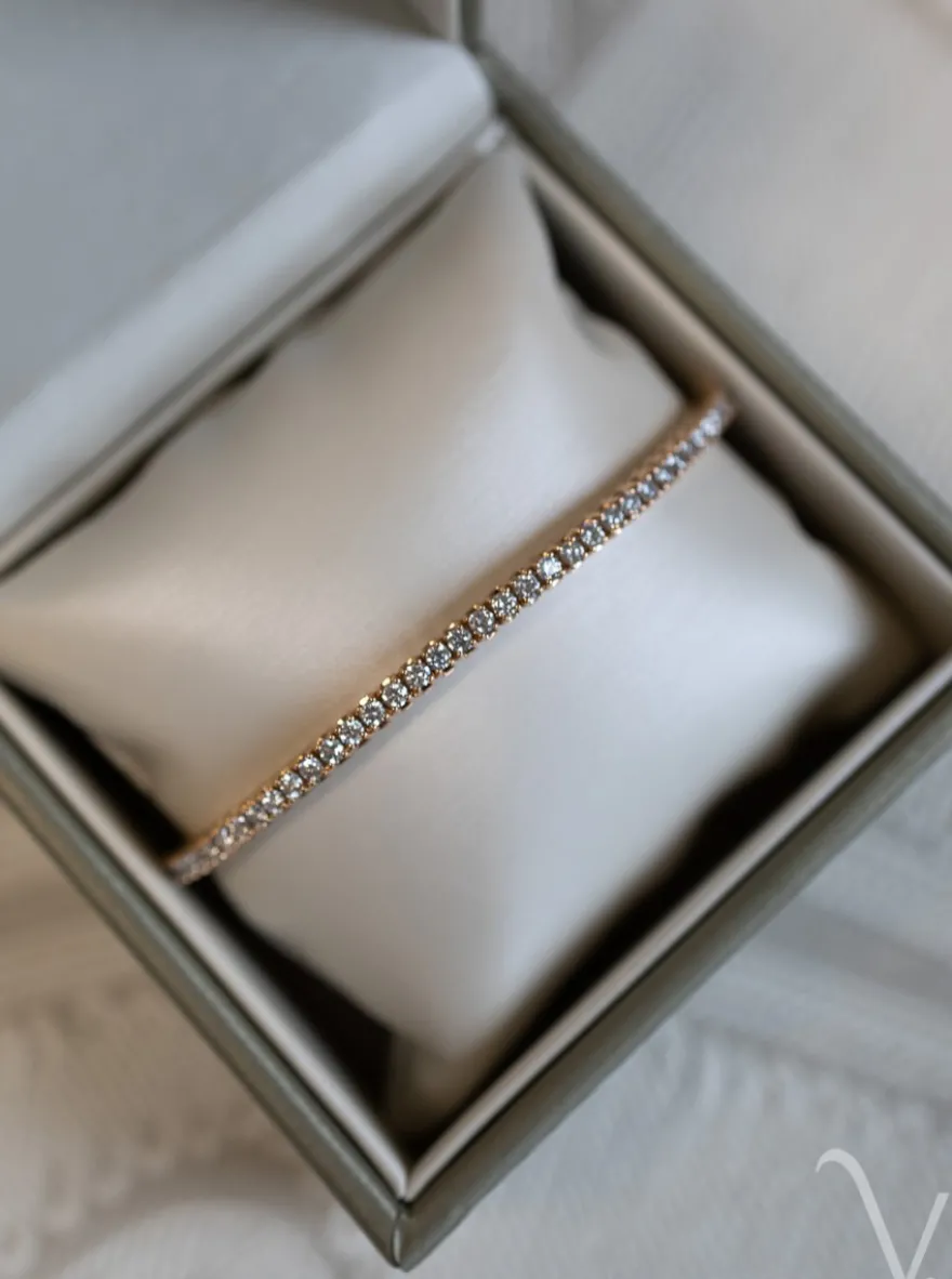 Al Coro Stretchy tennisarmband diamant A291R + Luxe Cadeau