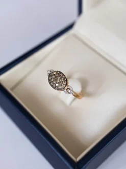 Amori Ring Champagne Diamant NR11941BR + Luxe Cadeau