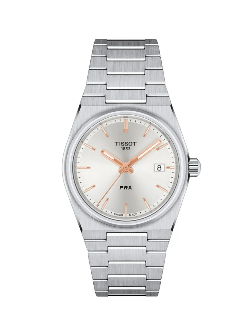 Bekijk Tissot PRX Quartz T1372101103100 + Met luxe cadeau