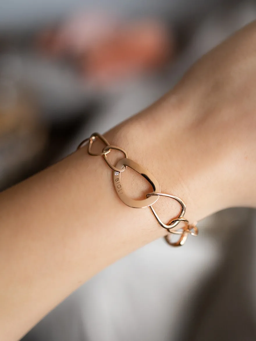 Bestel online Bigli Link Armband 28A01R + Met luxe cadeau