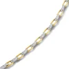 Bicolor schakelarmband met briljant 0,79crt. + Luxe Cadeau