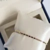 Bicolor tennis armband diamant 0.28crt + Luxe cadeau