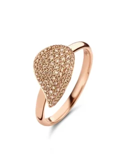 Bigli Mini Leaves Ring 23R190RBRDIA