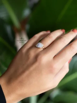 Bigli Mini Leaves Ring 20R142RMPBI + Luxe Cadeau