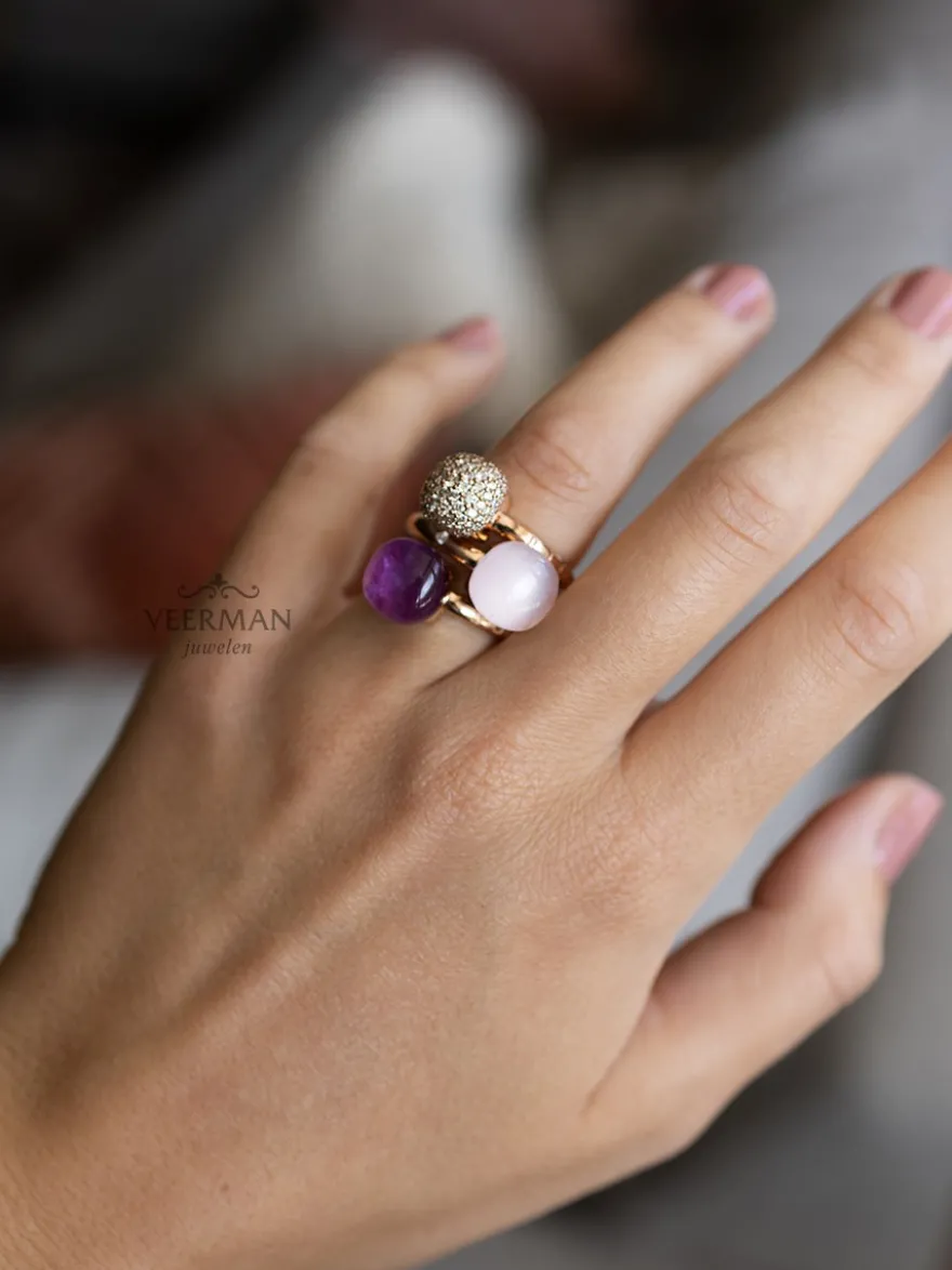 Bigli Mini Sweety Ring 20R88RAMRUBMP + Luxe Cadeau
