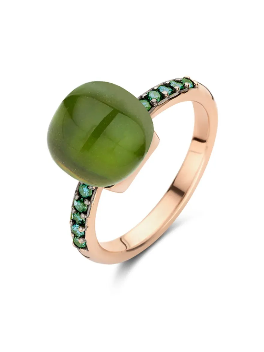 Bigli Mini Sweety Ring 20R93RGAGTOMPGRDBR + Luxe Cadeau