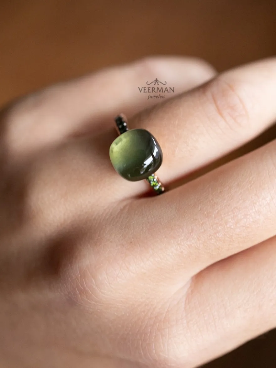 Bigli Mini Sweety Ring 20R93RGAGTOMPGRDBR + Luxe Cadeau