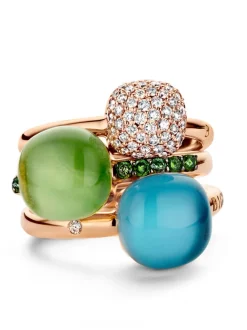 Bigli Mini Sweety Ring 20R93RGAGTOMPGRDBR + Luxe Cadeau