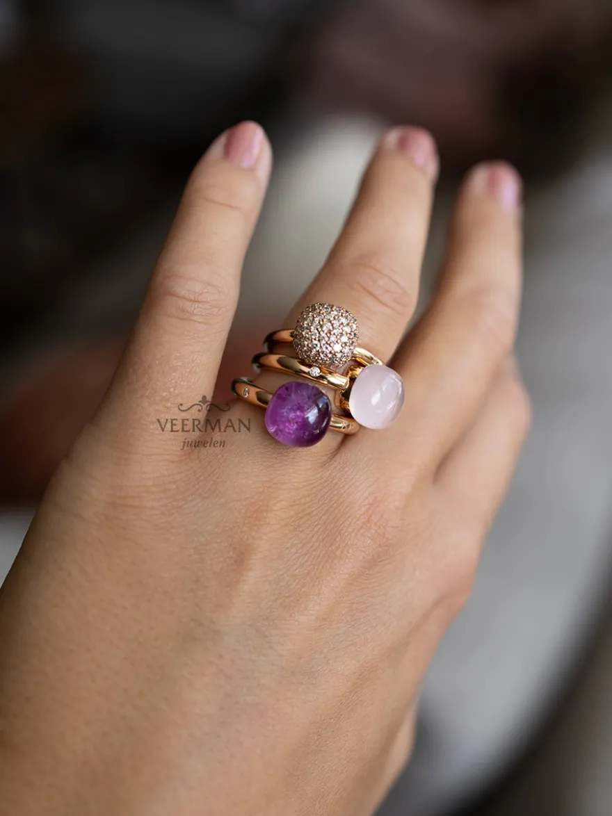 Bigli Mini Sweety Ring 23R149RBRDIA + Luxe Cadeau