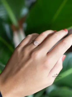 Bigli Mini Waves ring 23R184RBRDIA + Luxe Cadeau
