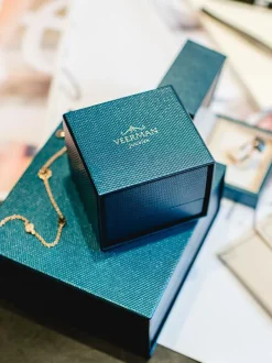 Brede Bicolor gouden ring met briljant + Luxe Cadeau