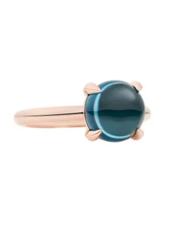 Bron Catch ring met london blue topaas 8RR4782TLC + Luxe Cadeau