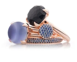 BRON Catch ring Onyx 8RR4783ONR + Luxe Cadeau