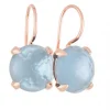 BRON Catch oorbellen topaas + Luxe cadeau