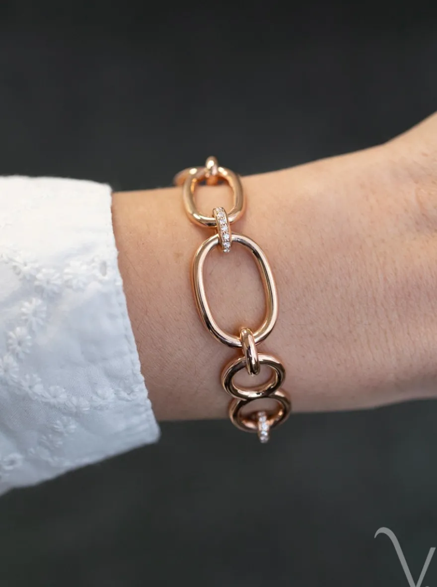 BRON Classico schakelarmband 8AR4046BR030 + Luxe Cadeau