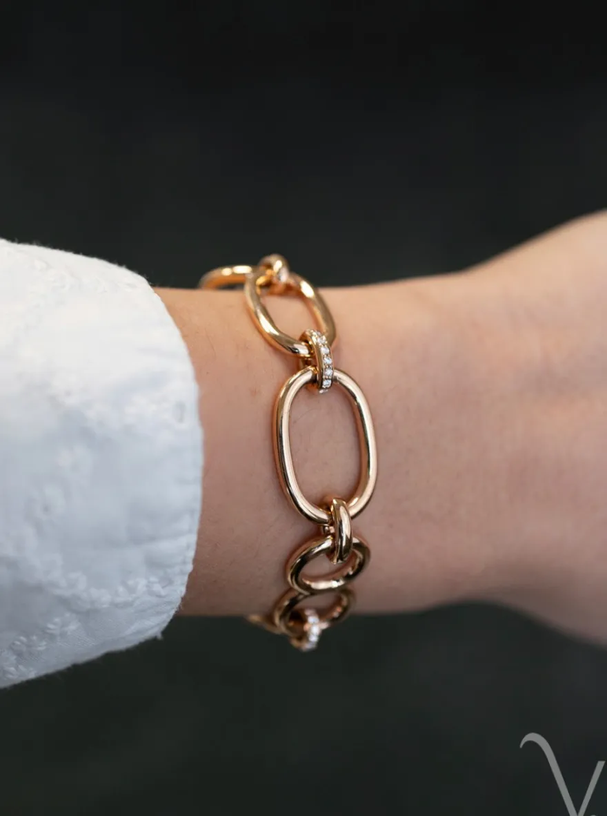 BRON Classico schakelarmband 8AR4046BR030 + Luxe Cadeau