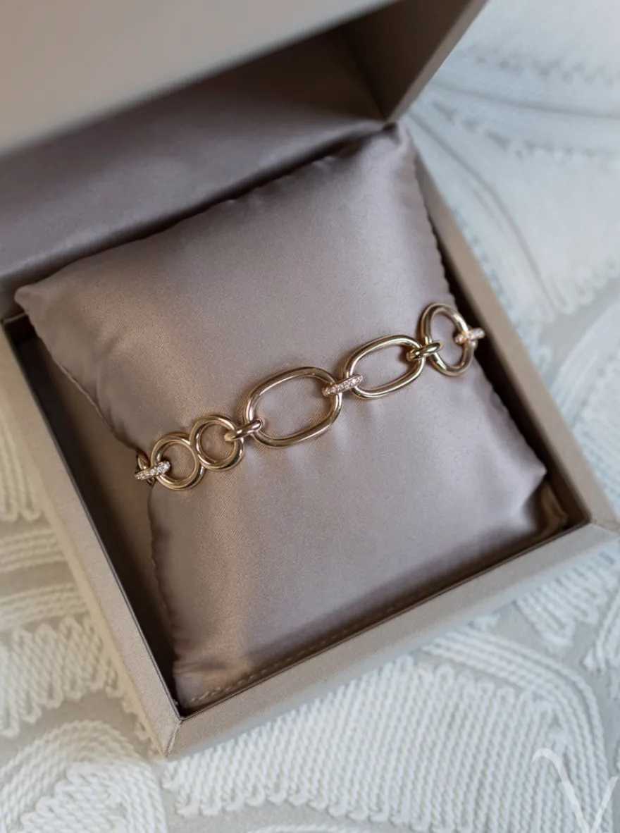 BRON Classico schakelarmband 8AR4046BR030 + Luxe Cadeau