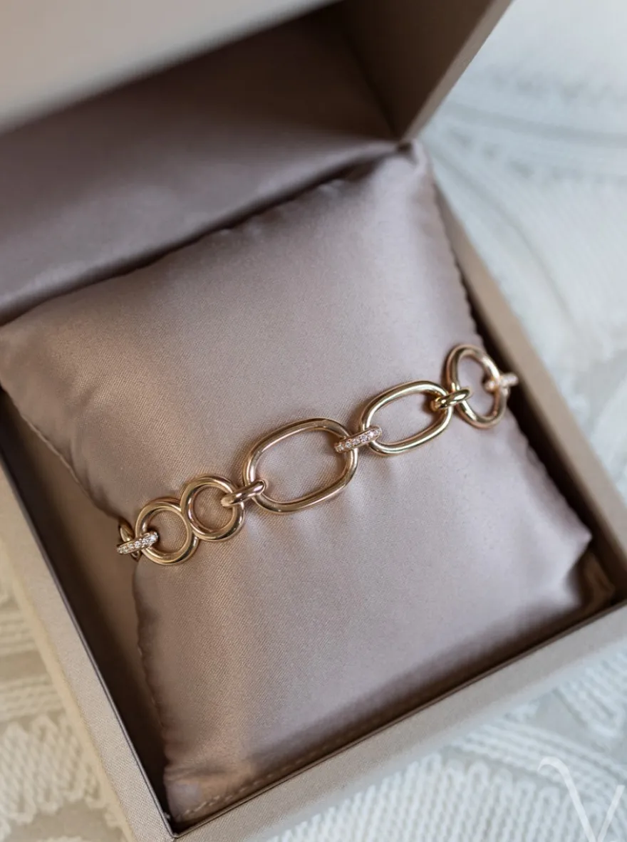 BRON Classico schakelarmband 8AR4046BR030 + Luxe Cadeau