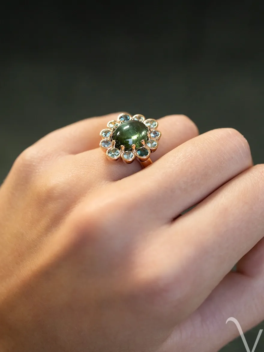 BRON Confetti ring 8RR4941GTCMK/1 + Luxe cadeau