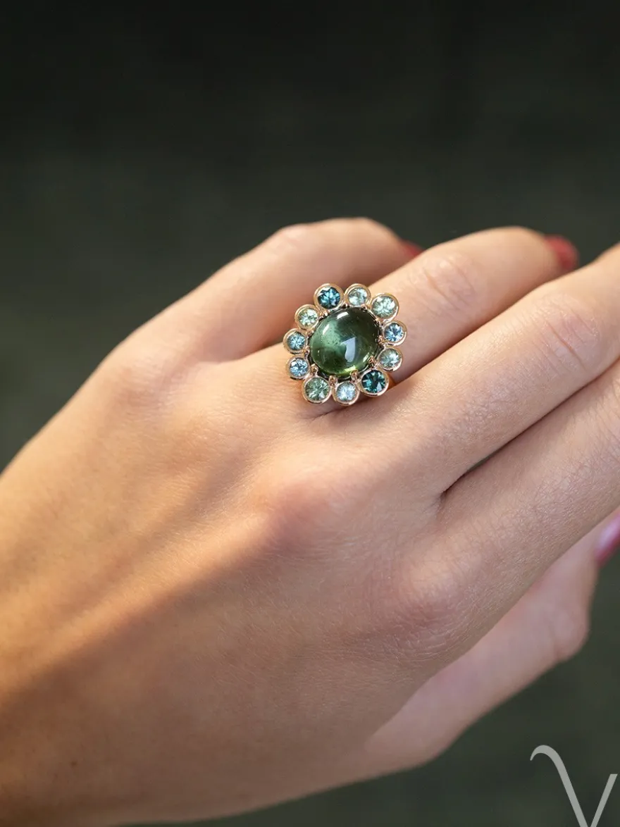 BRON Confetti ring 8RR4941GTCMK/1 + Luxe cadeau