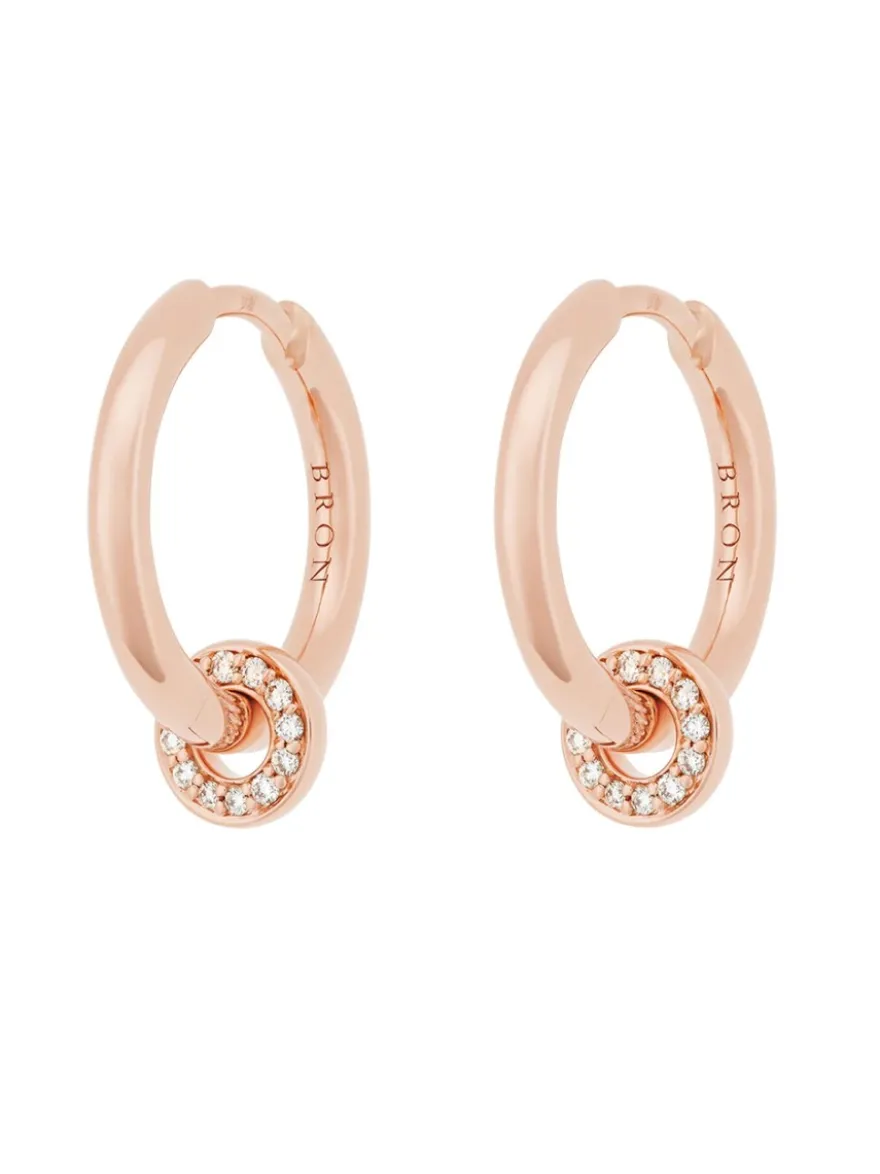 Bron Joy aanhangers diamant 8OR4818BR + Luxe Cadeau