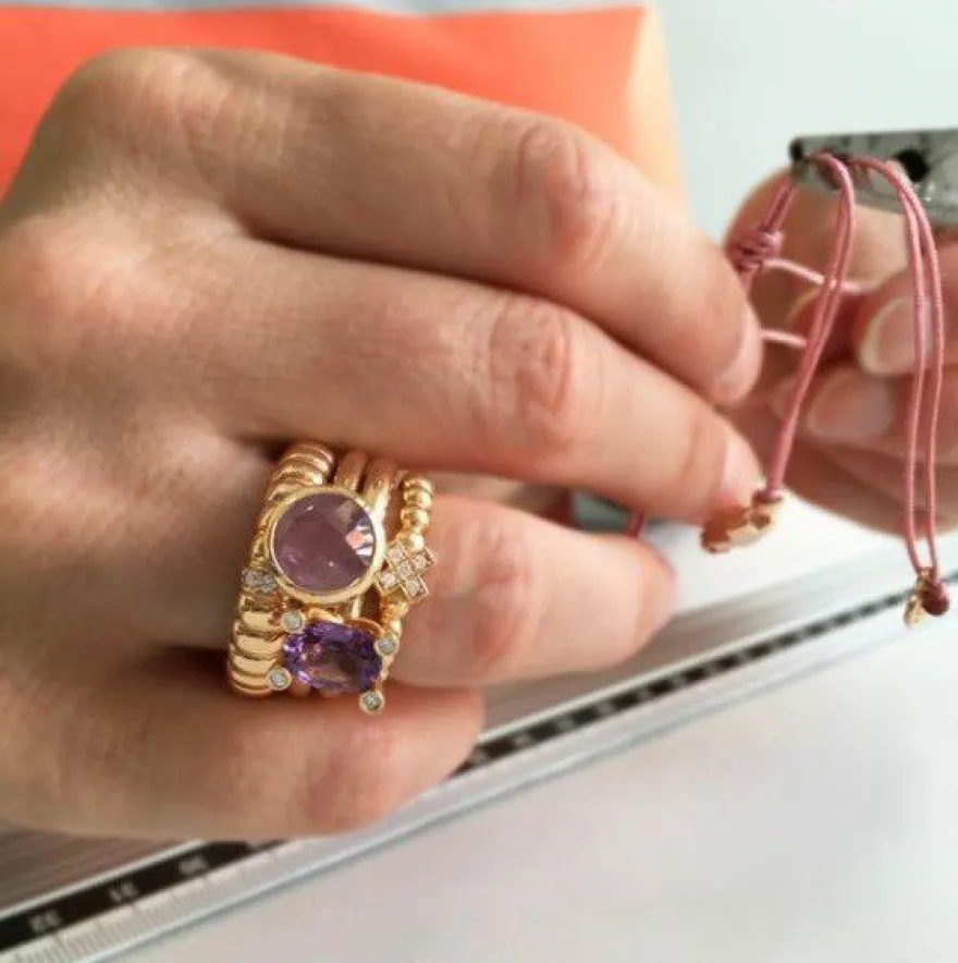 BRON Joy ring kusje 8RR4746BR + Luxe cadeau