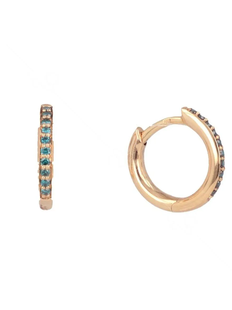 BRON Lux creolen iceblue briljant - Luxe cadeau