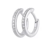 Bron LUX creolen met briljant 7OW477913BR + Luxe Cadeau