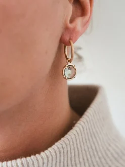 BRON Mira Mira aanhangers Lemon kwarts+ Luxe cadeau