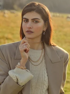 Bron Mira Mira aanhangers met amethist + luxe cadeau
