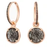 Bron Mira Mira aanhangers zwart rutielkwarts + Luxe Cadeau
