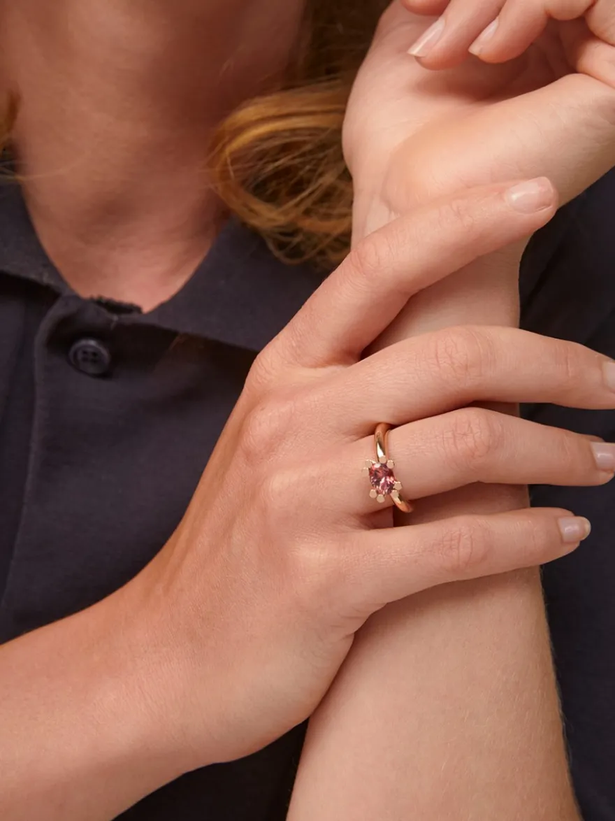 Bron Phlox ring met roze toermalijn 8RR4874RT