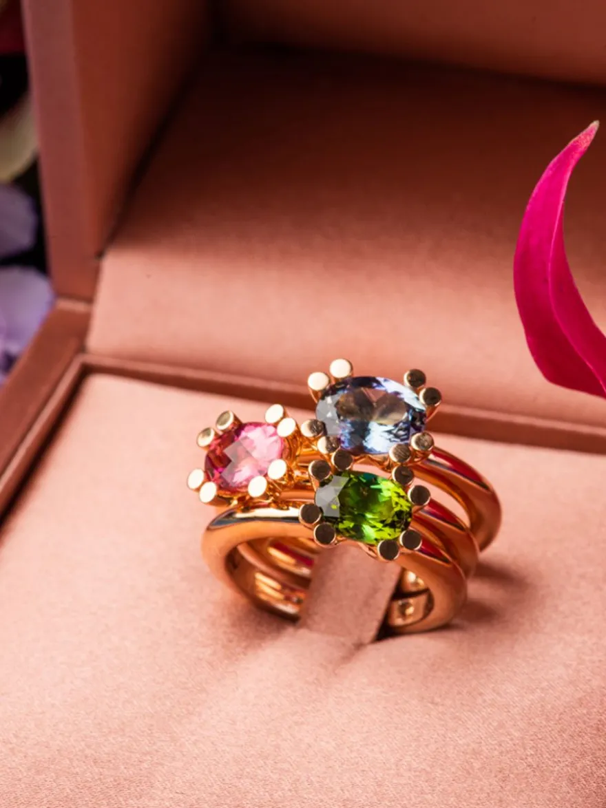 Bron Phlox ring met roze toermalijn 8RR4874RT