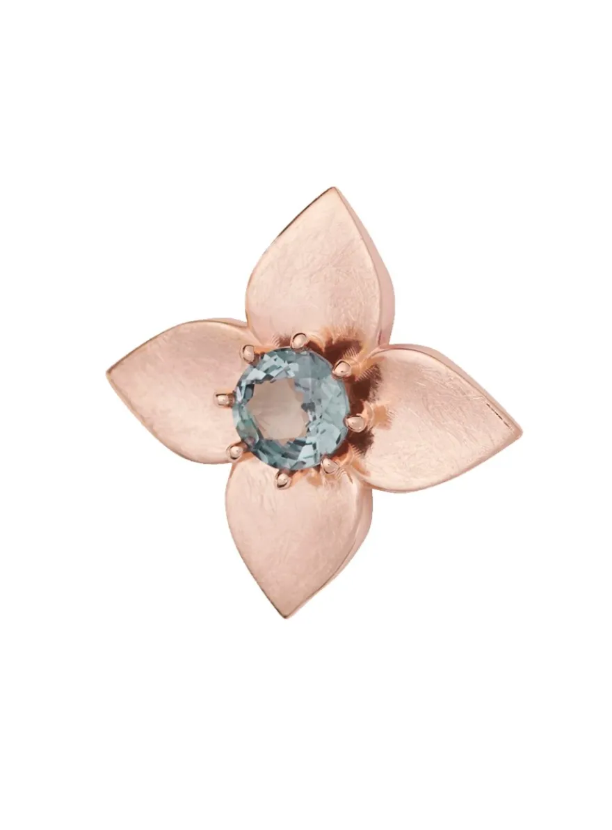Bron poppy broche met spinel 8BR1282MSP + Luxe cadeau