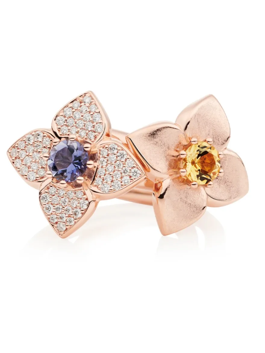 Bron Poppy ring met citrien 8RR4918MCI + luxe cadeau