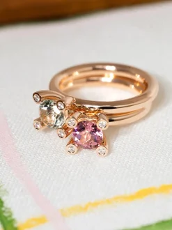 BRON ring Phlox 8RR4715RTBR + luxe cadeau