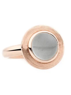 BRON Solar ring met aquamarijn 8RR4841AQC + Luxe Cadeau