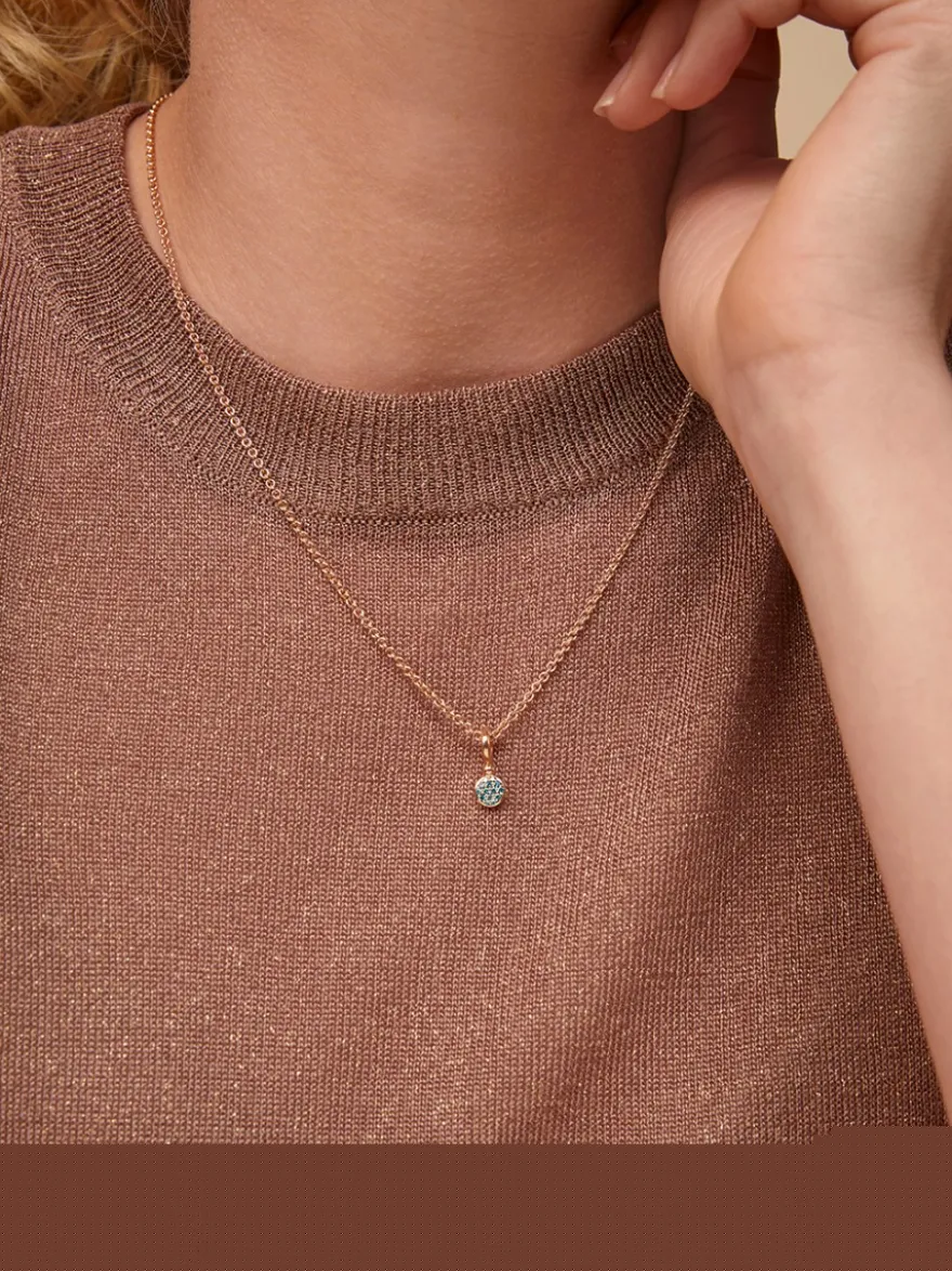 Bron Stardust hanger met iceblue diamant 8HR3434IBR