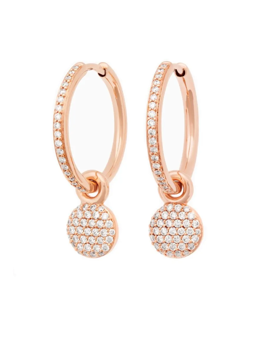 BRON Stardust oorbedels diamant 8OR4797BR + Luxe Cadeau